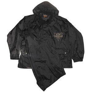 Harley Davidson Rain Gear Wind Suit Waterproof Jacket & Bib Pants: Mens XXXL 3XL